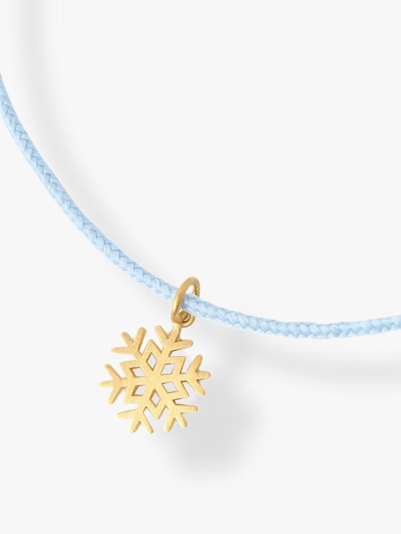 Snowflake Charm Pendant 詳細画像 gold 2