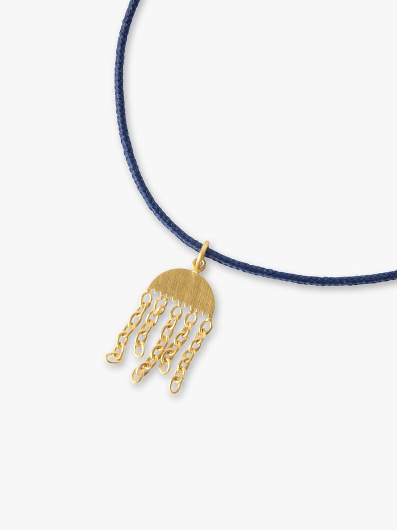 Jellyfish Charm Pendant 詳細画像 gold 2