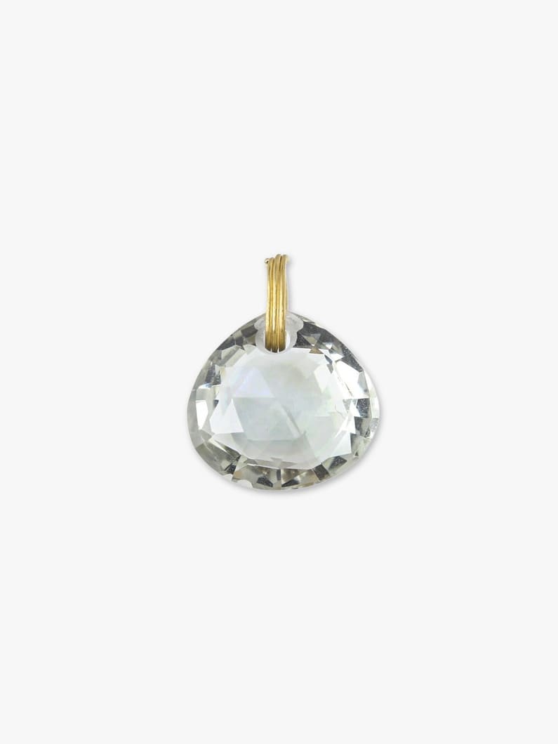 ブリオレット ペンダントトップ（グリーンクォーツ） 詳細画像 gold 1