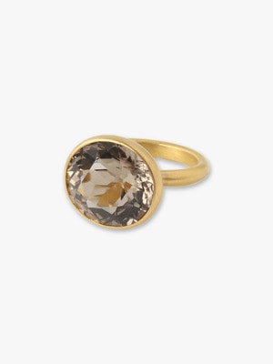 Princess Ring (smokey quartz) 詳細画像 gold