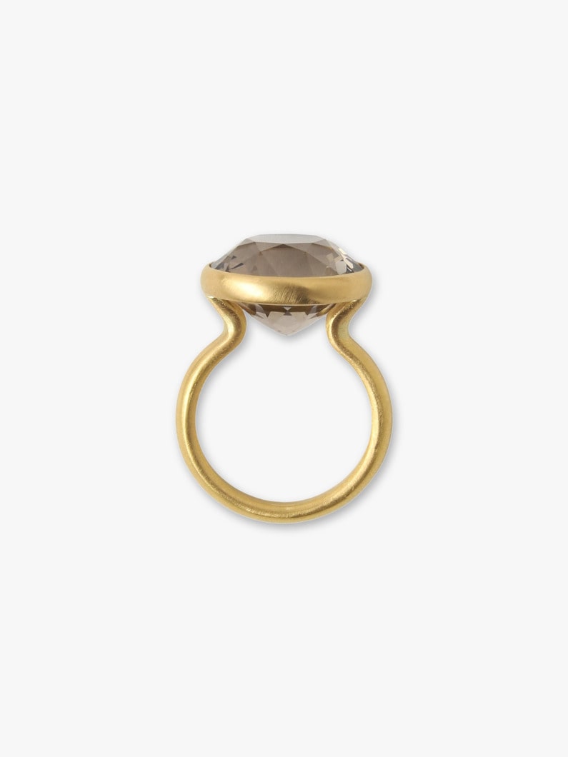 Princess Ring (smokey quartz) 詳細画像 gold 4