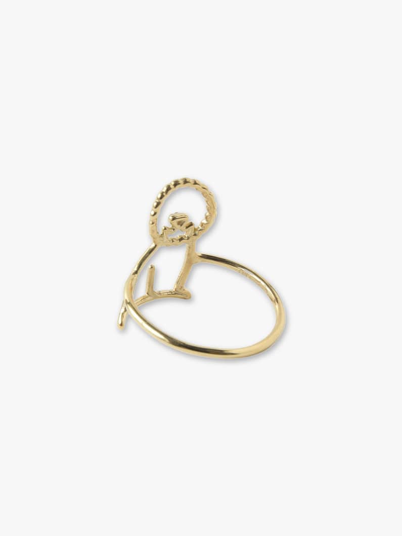 Lion Diamond Ring 詳細画像 gold 2