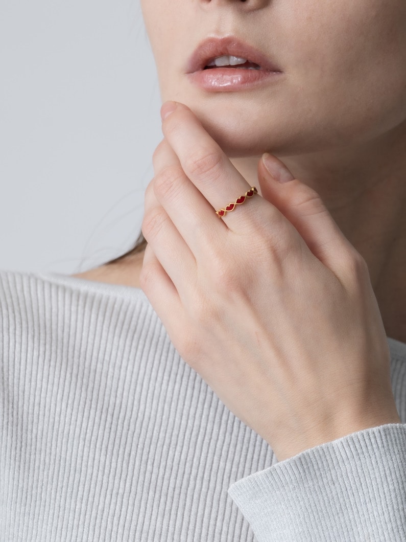 レッドエナメル テンダーキス バンドリング 詳細画像 gold 2