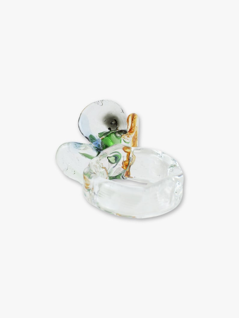 Flower Glass Ring (multi) 詳細画像 multi 2