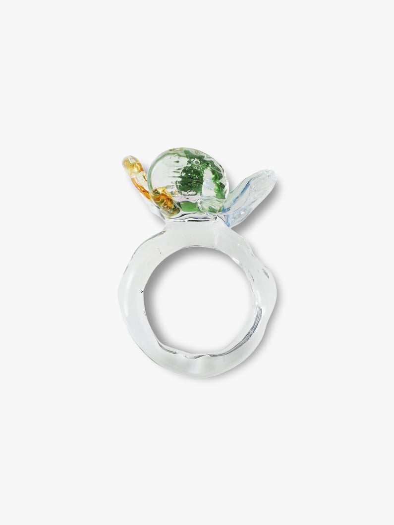 Flower Glass Ring (multi) 詳細画像 multi 3