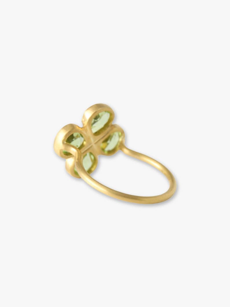 Clover Ring (peridot) 詳細画像 gold 2