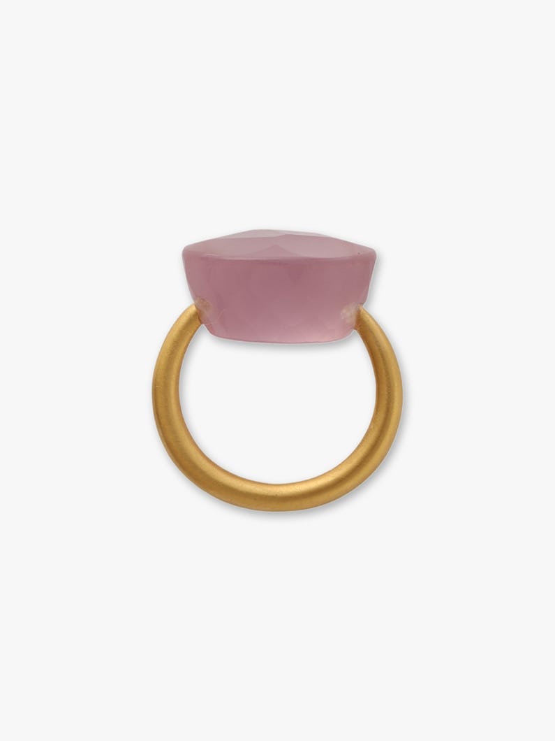 Cabochon Ring (rose quartz/US7)｜Marie-Hélène de Taillac(マリー 