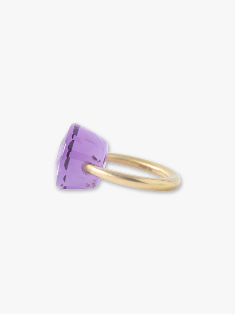 Cabochon Ring (amethyst/22.2ct) 詳細画像 gold 1