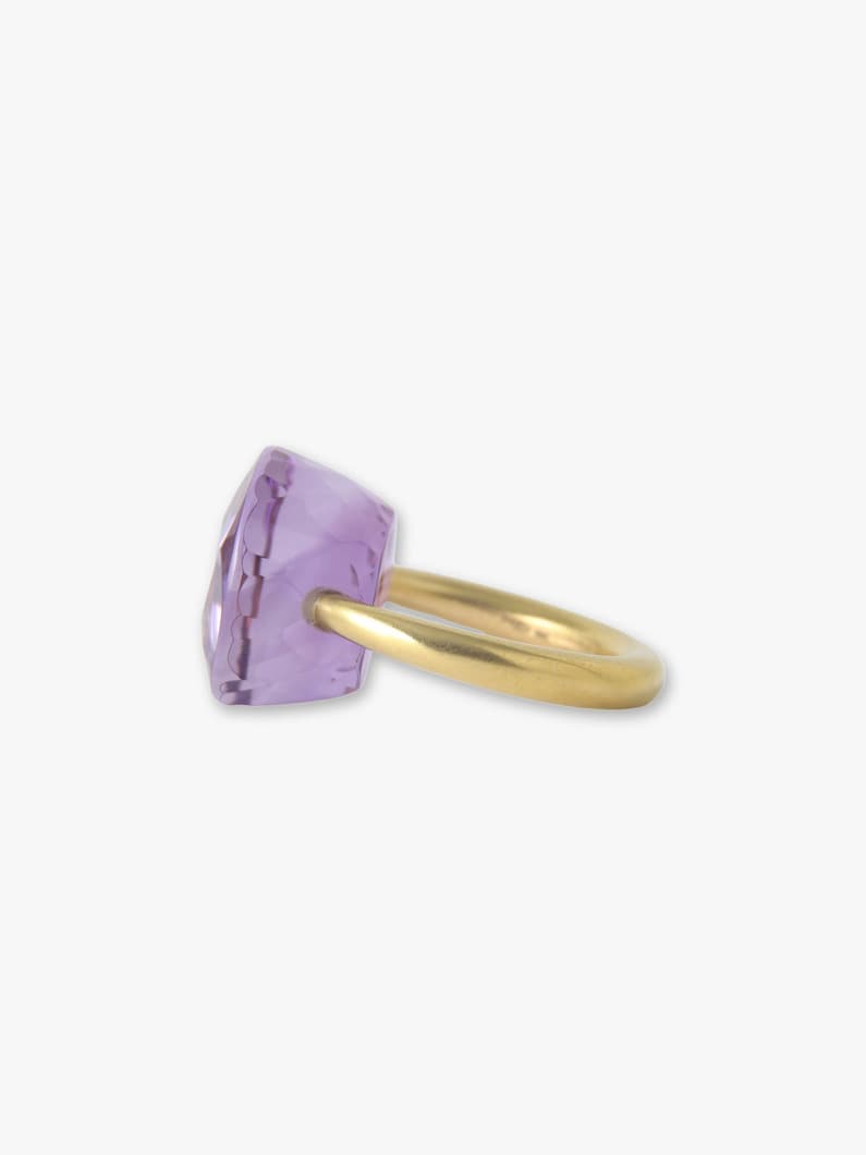 Cabochon Ring (amethyst/26.25ct) | リング 詳細画像 gold 1