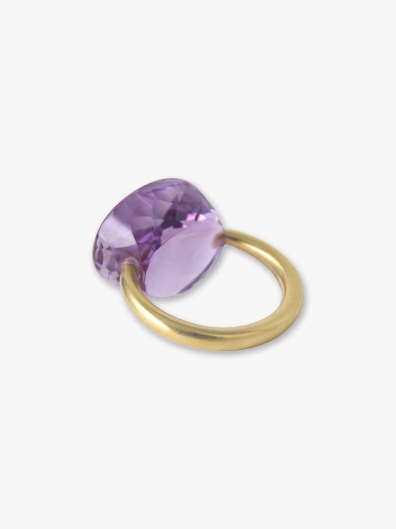 Cabochon Ring (amethyst/26.25ct) | リング 詳細画像 gold 2