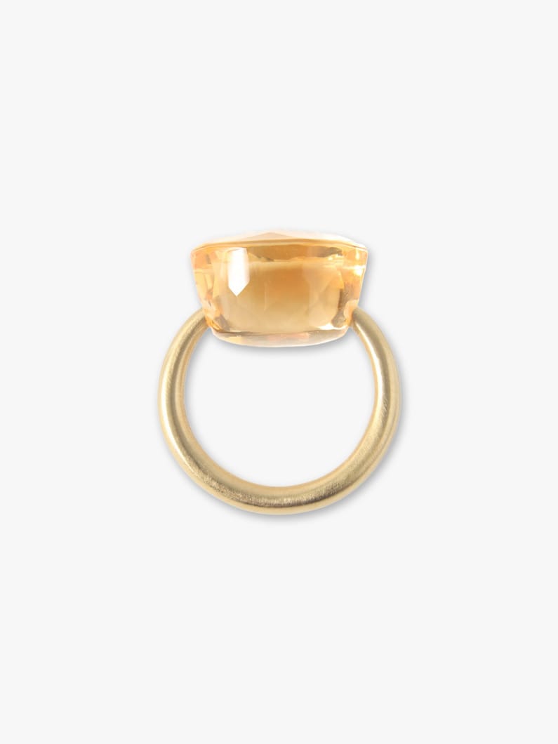 Cabochon Ring (citrine/22.96ct) 詳細画像 gold 3