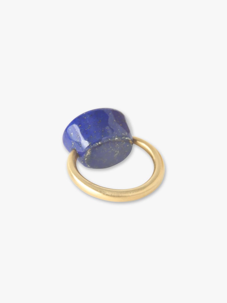 Cabochon Ring (lapis lazuli) 詳細画像 gold 2