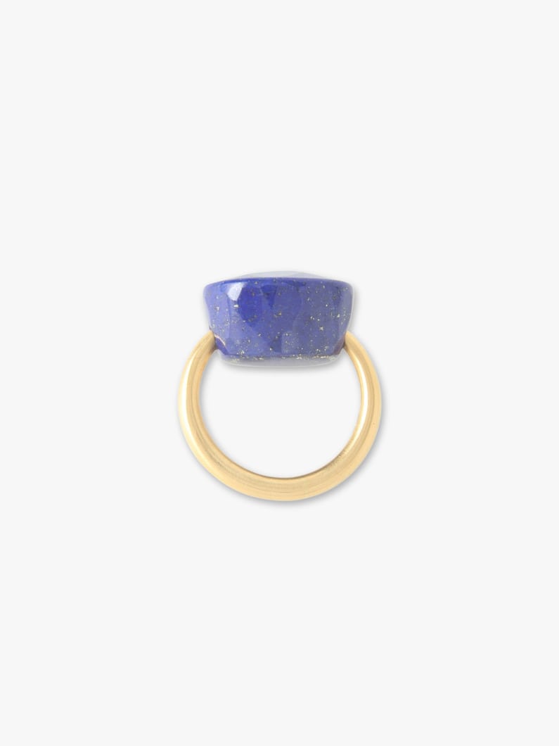 Cabochon Ring (lapis lazuli) 詳細画像 gold 3