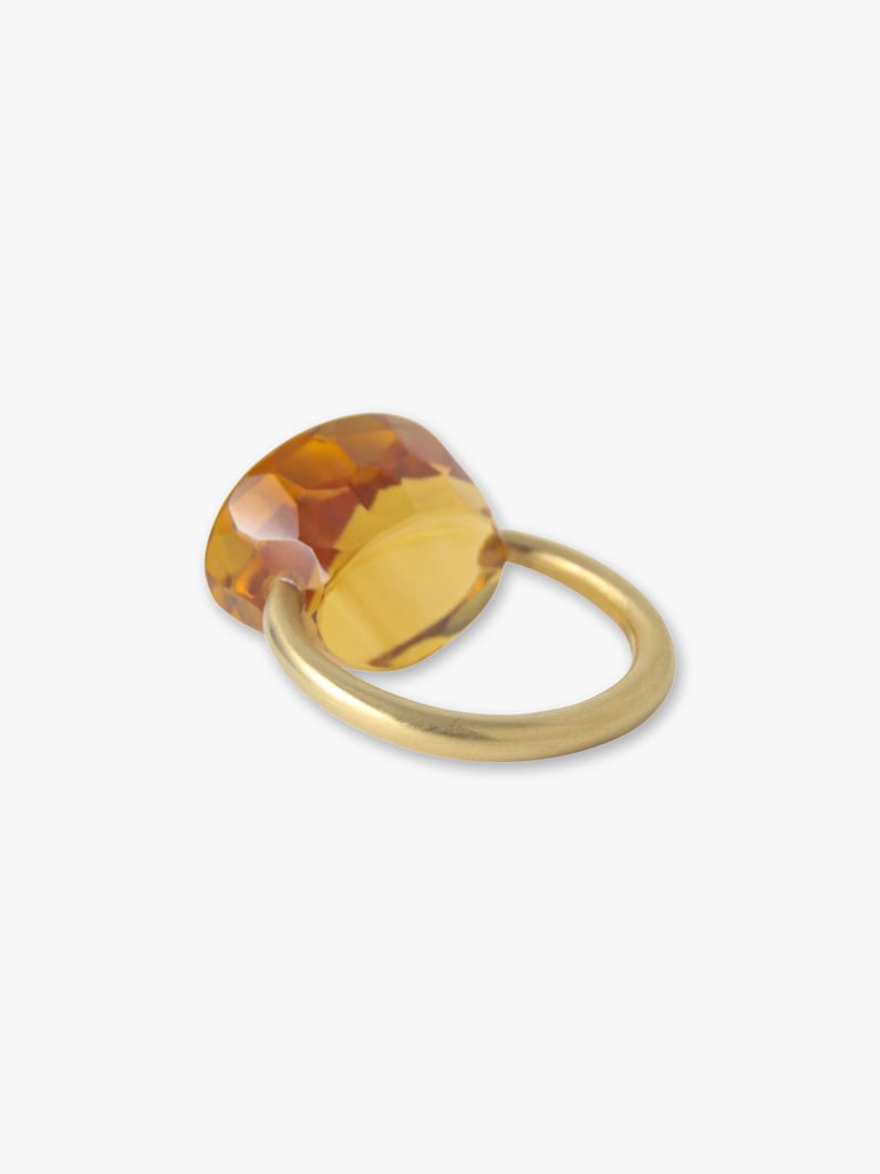 Cabochon Ring (citrine/23.1ct) | リング 詳細画像 gold 2