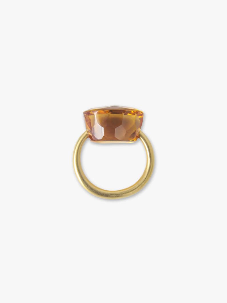 Cabochon Ring (citrine/23.1ct) | リング 詳細画像 gold 3