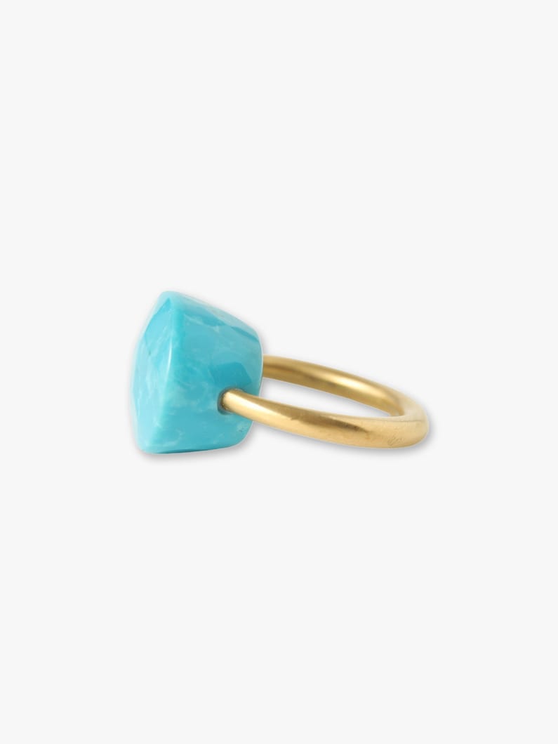 Cabochon Ring (turquoise) 詳細画像 gold 1