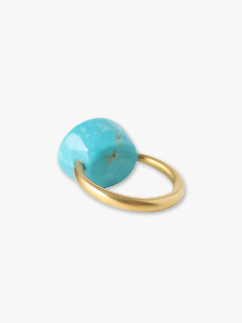 Cabochon Ring (turquoise) 詳細画像 gold 2