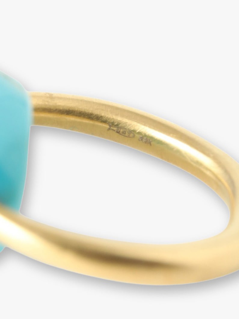 Cabochon Ring (turquoise) 詳細画像 gold 4