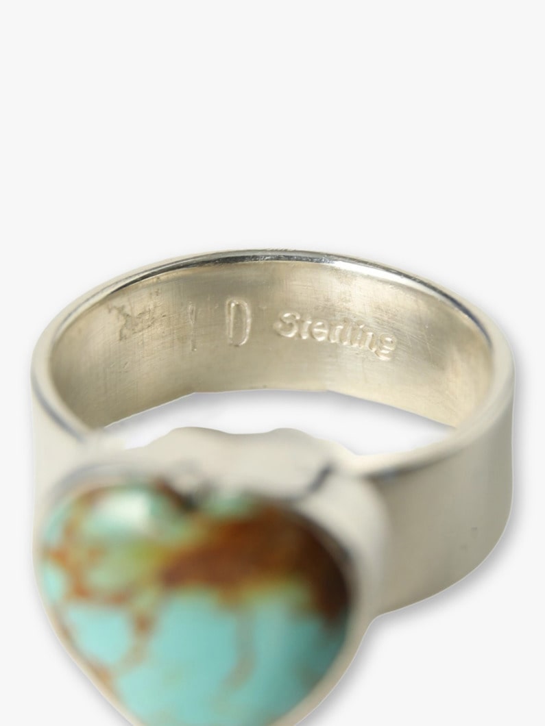 Heart Turquoise Ring | リング 詳細画像 turquoise 4