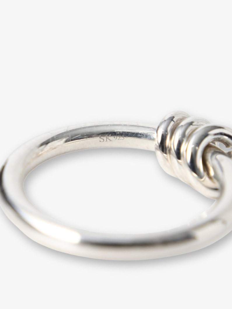 ピア シルバー リング（アクアマリン） 詳細画像 other 4