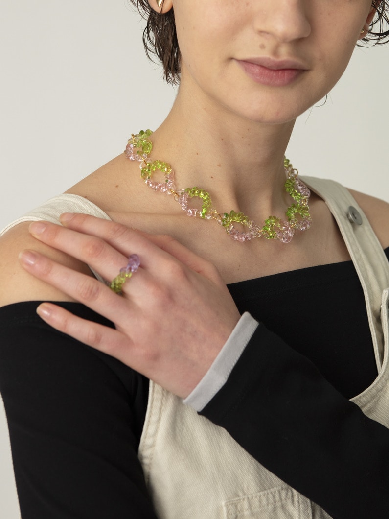 ツイスト リング 詳細画像 green 2