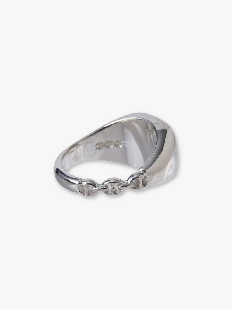 レクタングル シグネット リング 詳細画像 silver 3