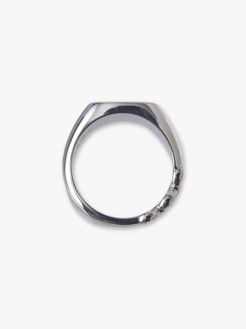 レクタングル シグネット リング 詳細画像 silver 4
