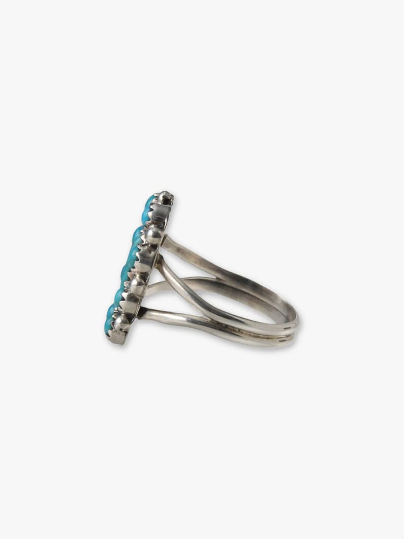 ターコイズ フラワー リング 詳細画像 turquoise 1