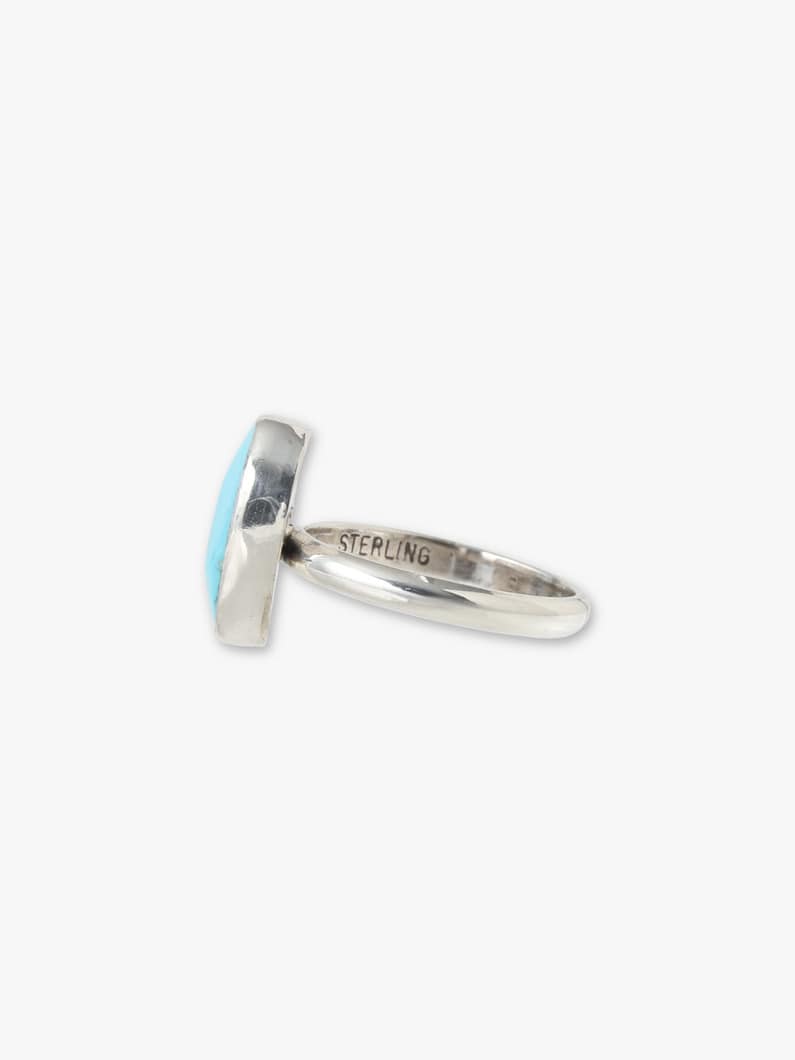 ターコイズ ベゼルセット リング 詳細画像 turquoise 1
