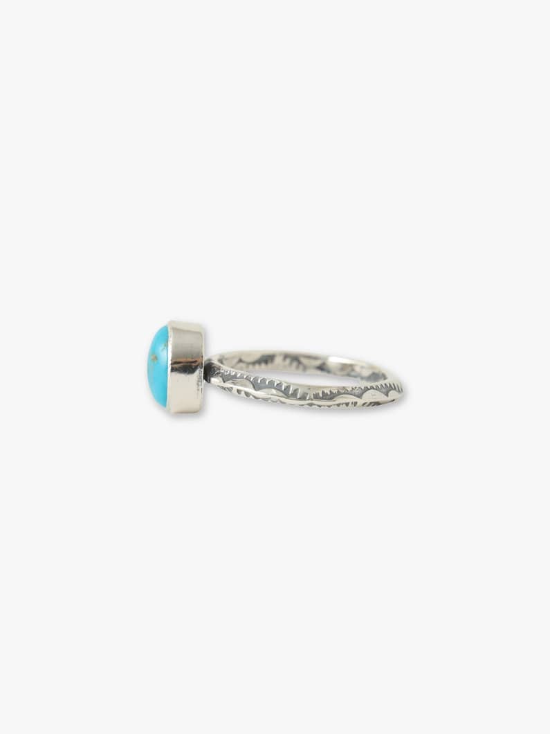 エングレイブド ターコイズ リング 詳細画像 turquoise 1