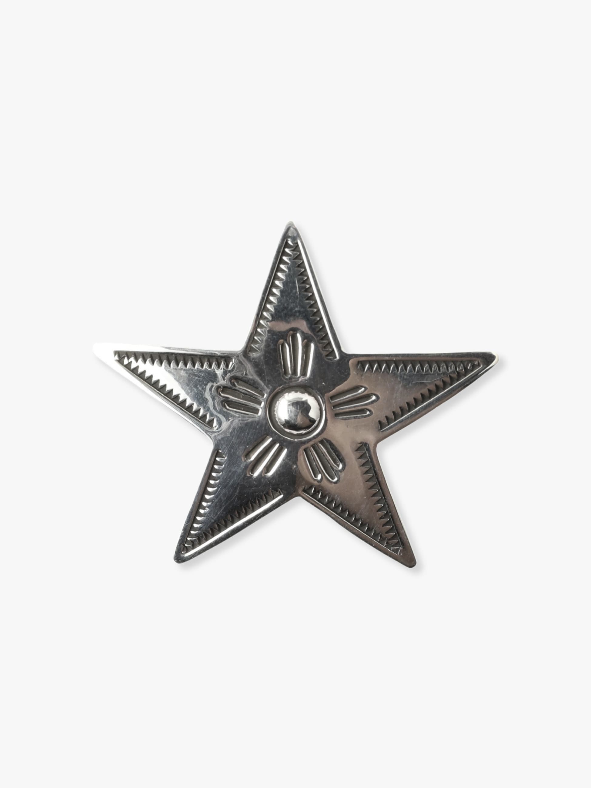 Silver Star Brooch