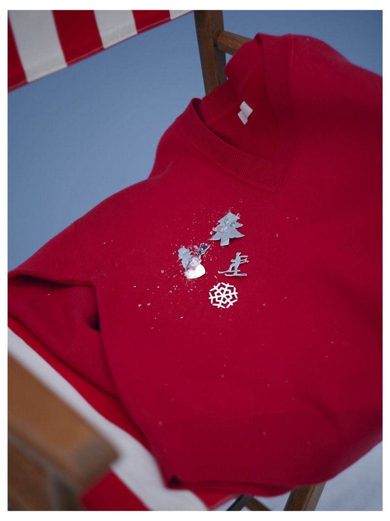 スノーフレーク ブローチ 詳細画像 silver 4