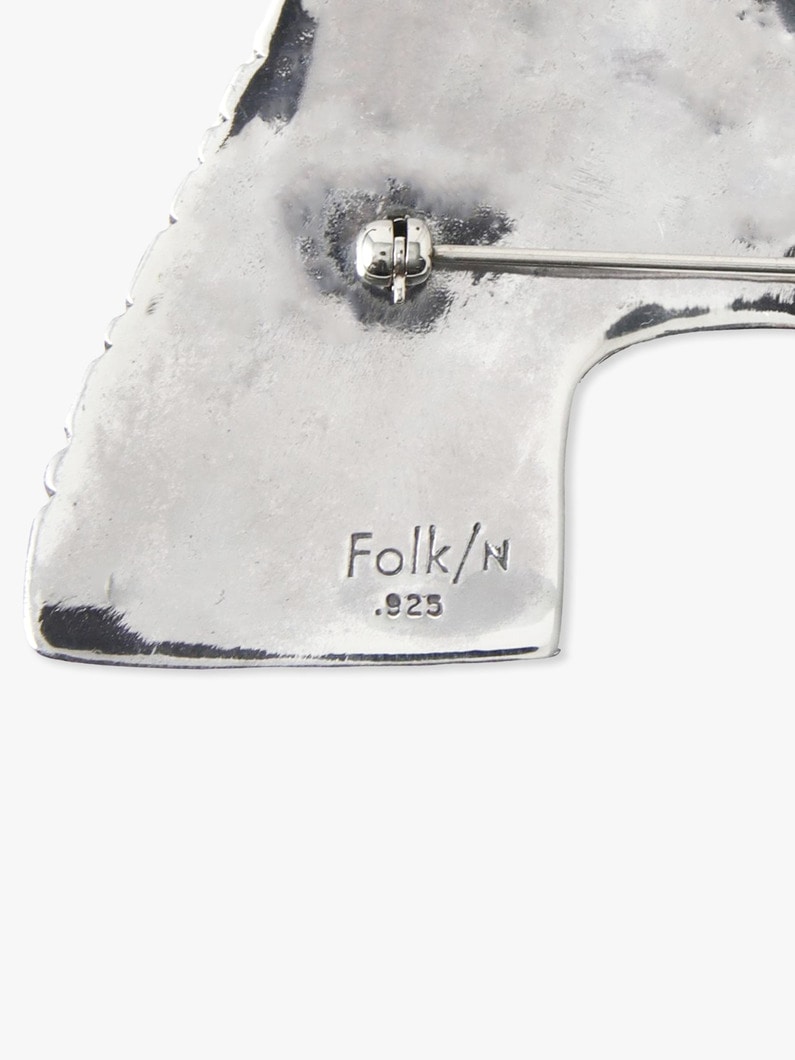 ホース ブローチ 詳細画像 silver 2