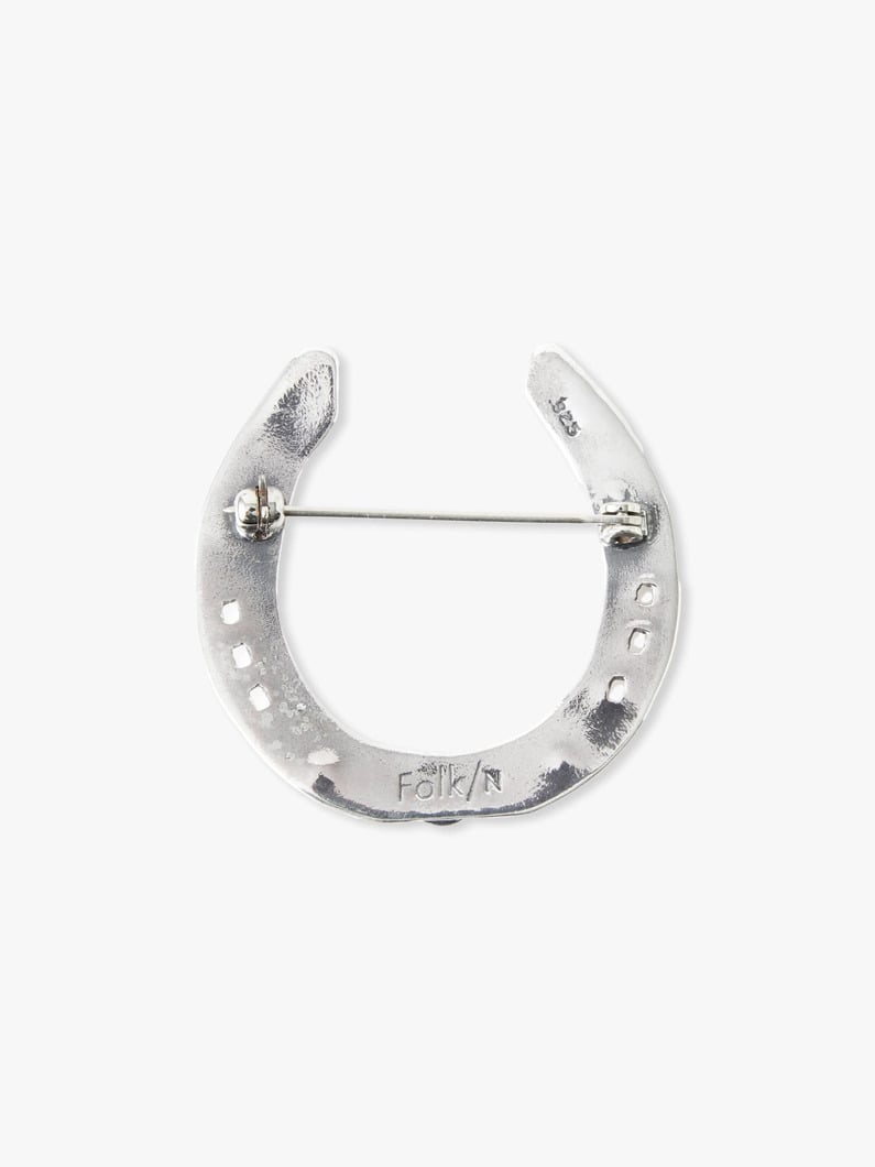 ホースシュー ブローチ 詳細画像 silver 1