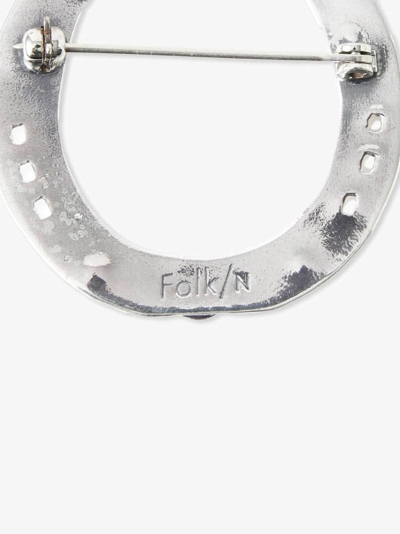ホースシュー ブローチ 詳細画像 silver 2