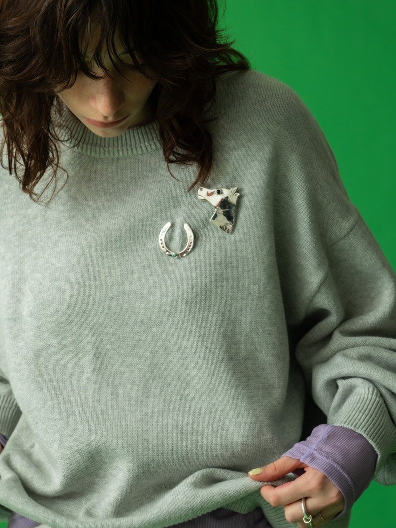 ホースシュー ブローチ 詳細画像 silver 3