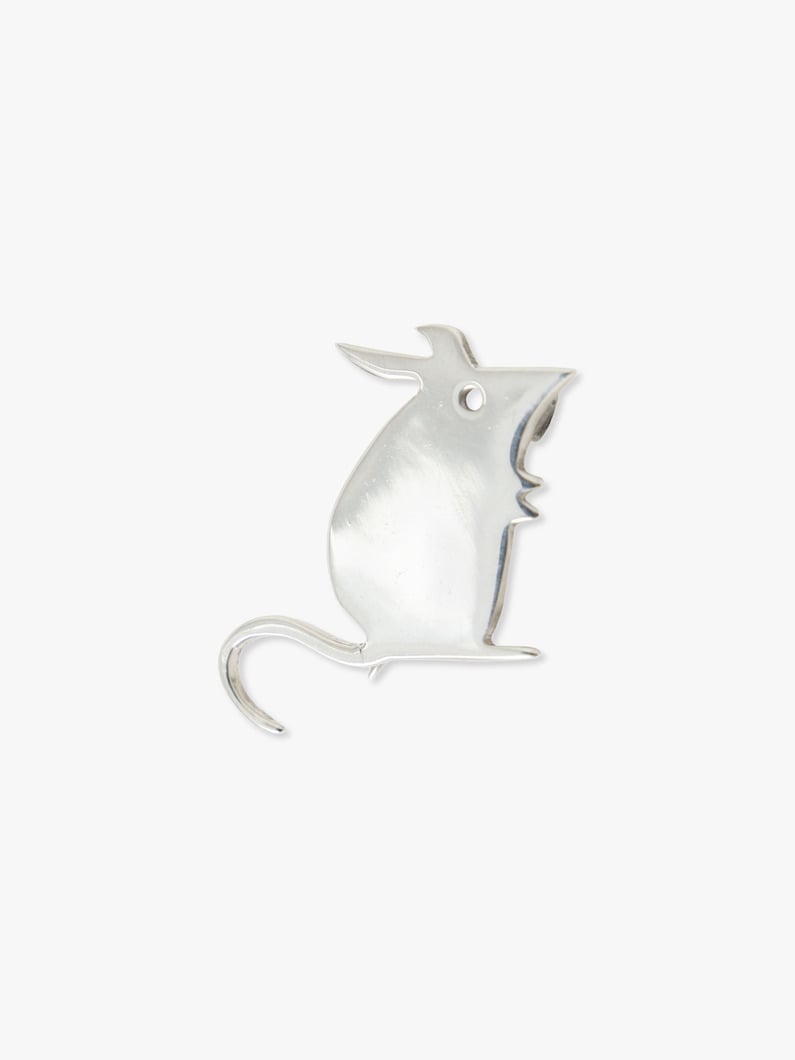 シルバー マウス ブローチ 詳細画像 silver 1