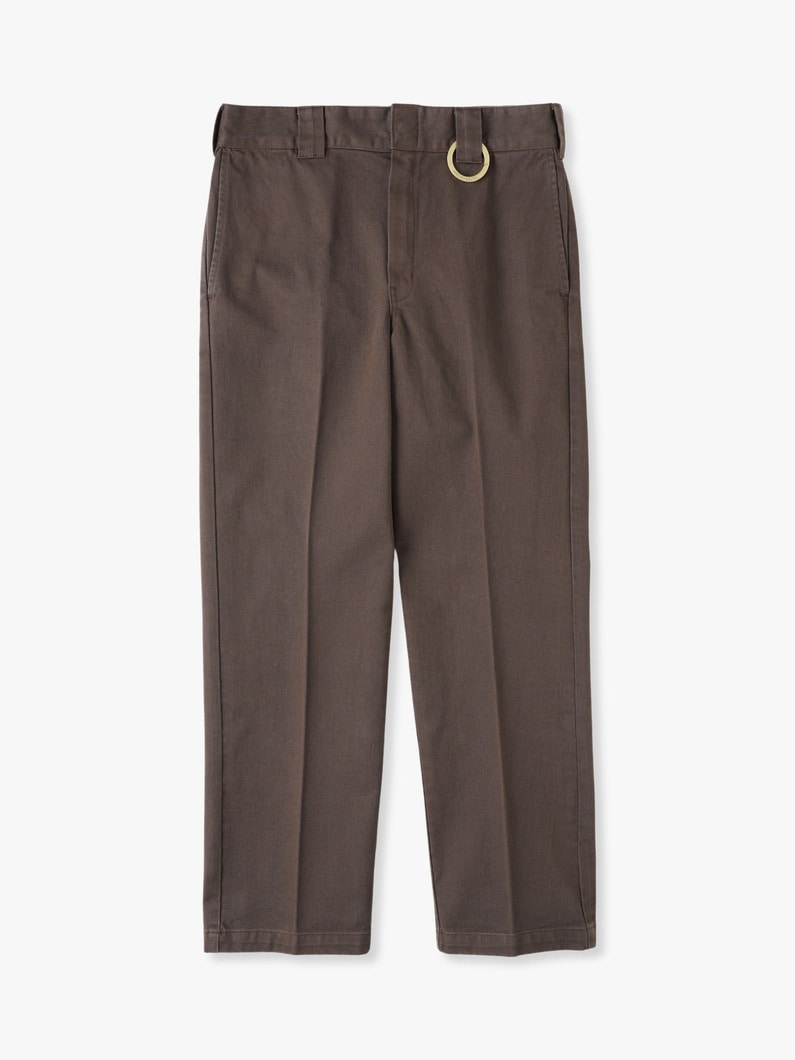 Organic Cotton Tapered Fit Pants 詳細画像 brown 3