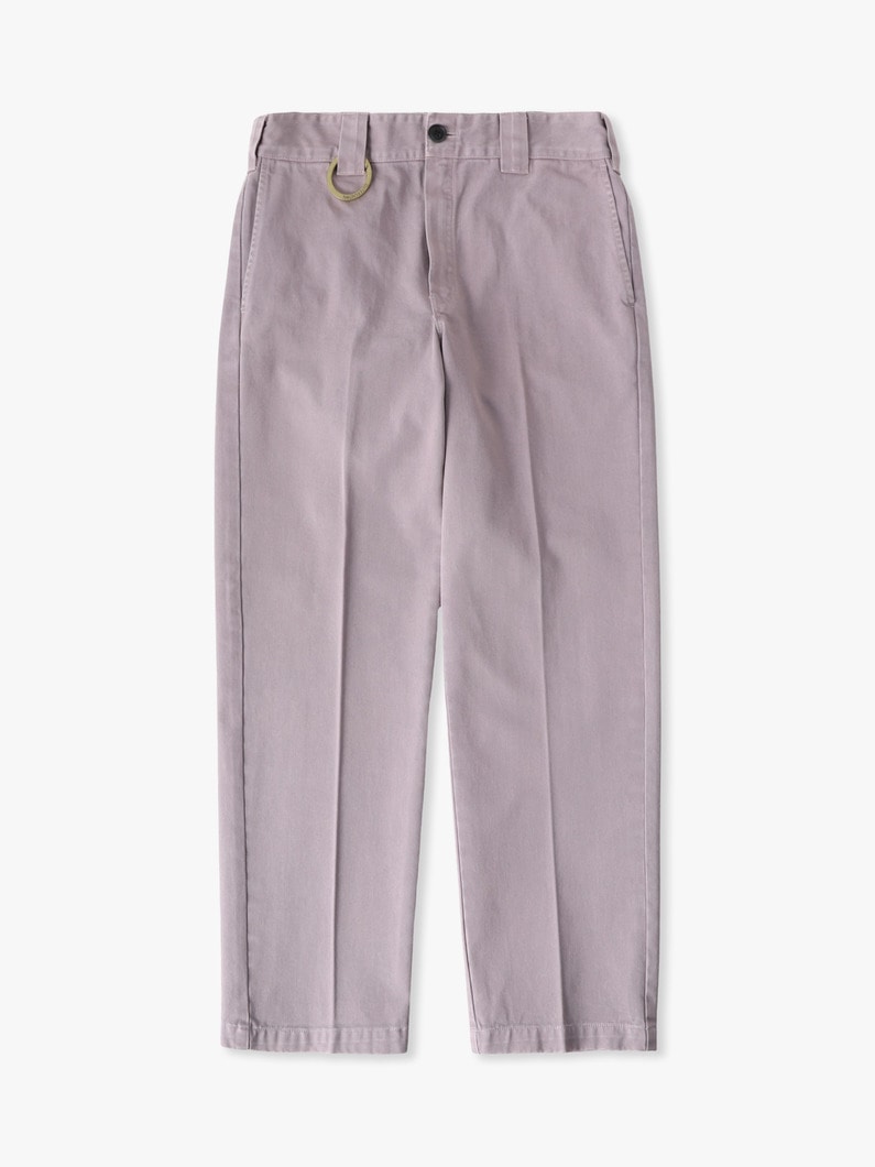 オーガニックコットン テーパードパンツ 詳細画像 light purple
