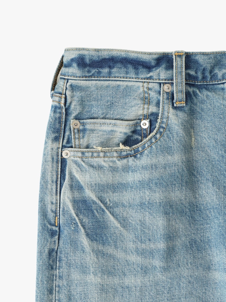 ロバート ストレートフィット デニムパンツ 詳細画像 blue 3