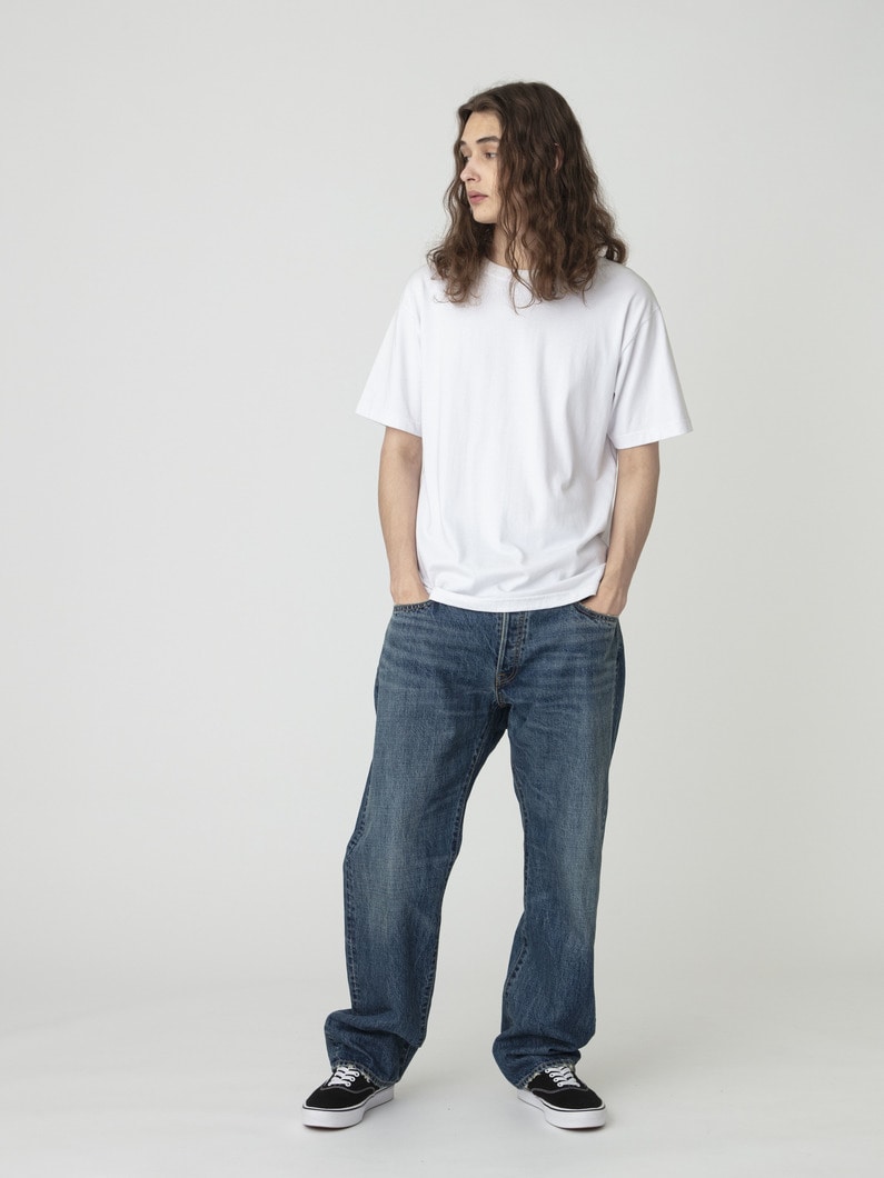 ジョニー ストレートフィット デニムパンツ 詳細画像 blue 2