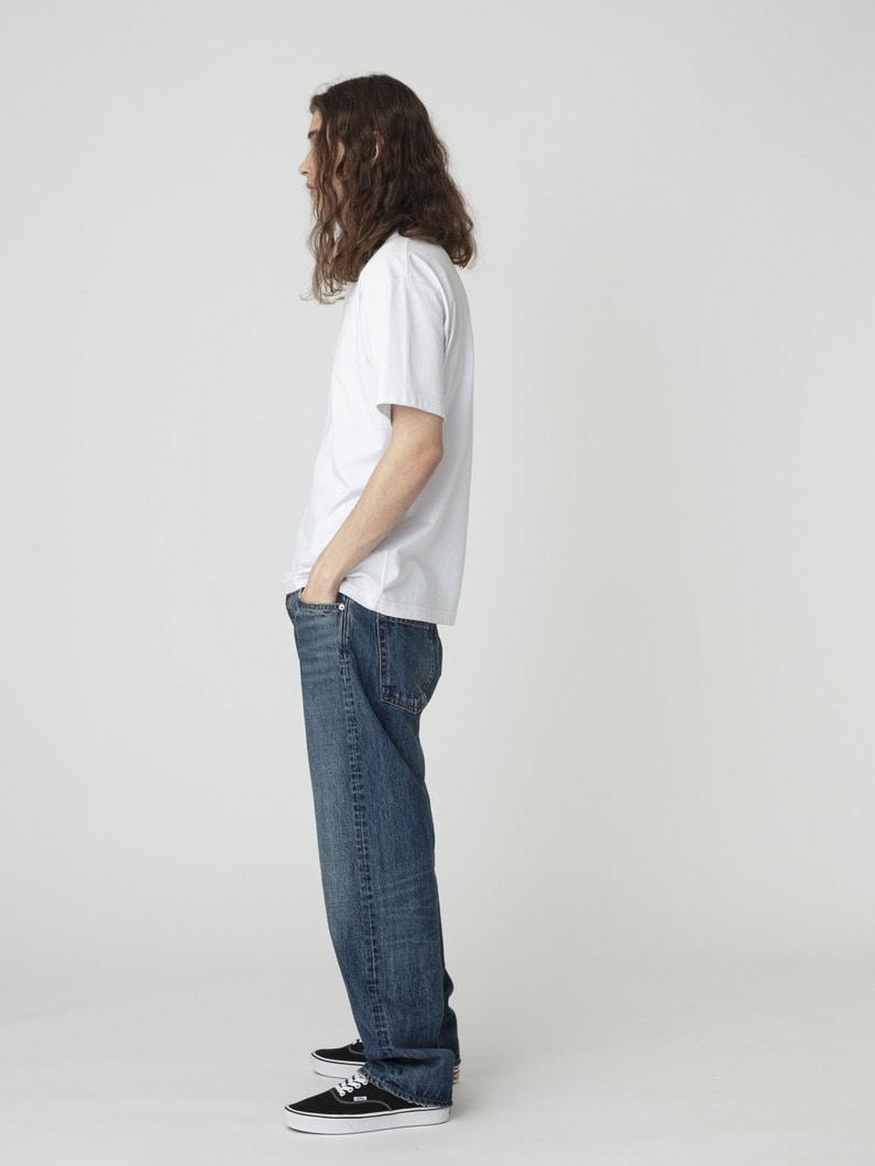 ジョニー ストレートフィット デニムパンツ 詳細画像 blue 3