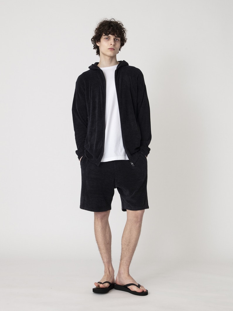 コージーシックウルトラライト エンブロイダリー ショーツ 詳細画像 black 2