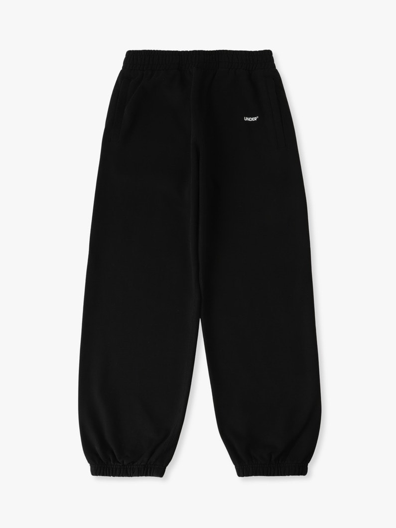 ロゴ スウェットパンツ 詳細画像 black