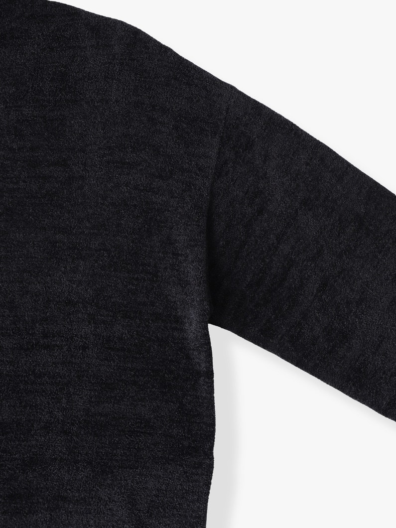 コージーシックウルトラライト エンブロイダリー ジップフーディー 詳細画像 black 2