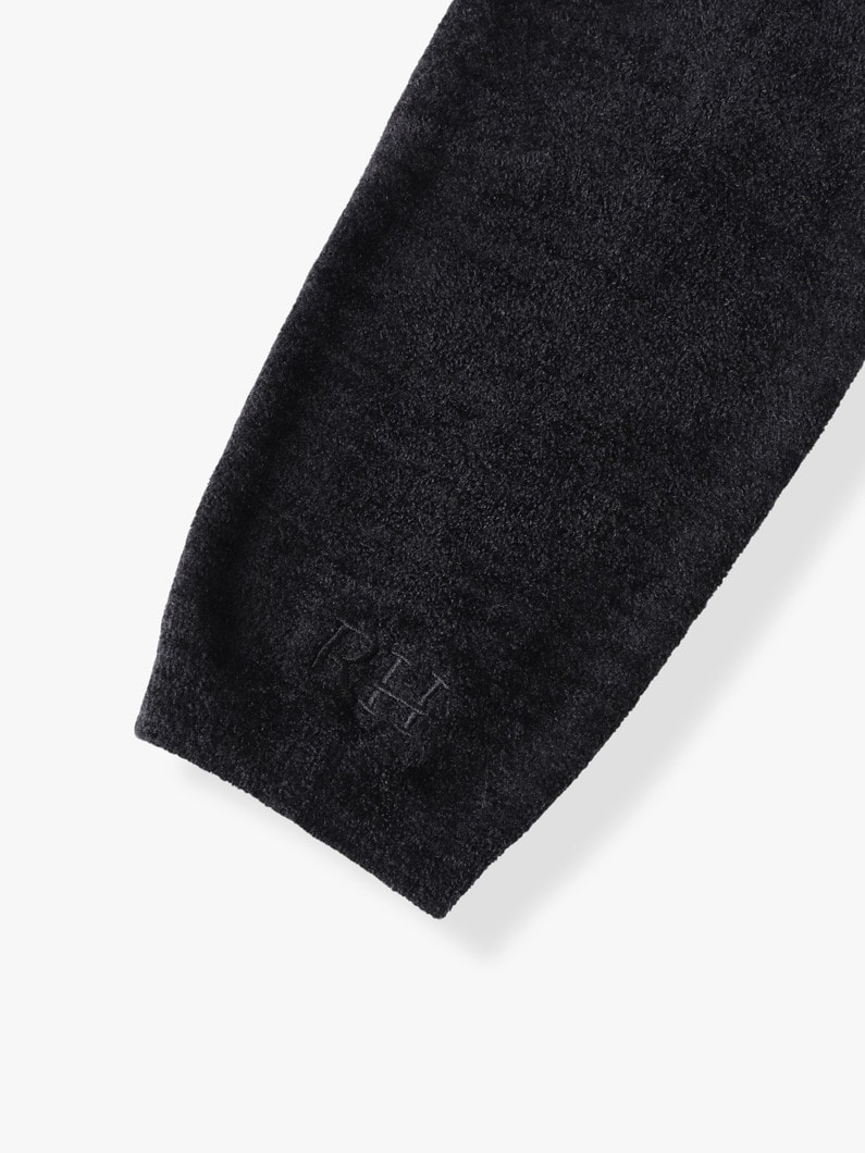 コージーシックウルトラライト エンブロイダリー ジップフーディー 詳細画像 black 4