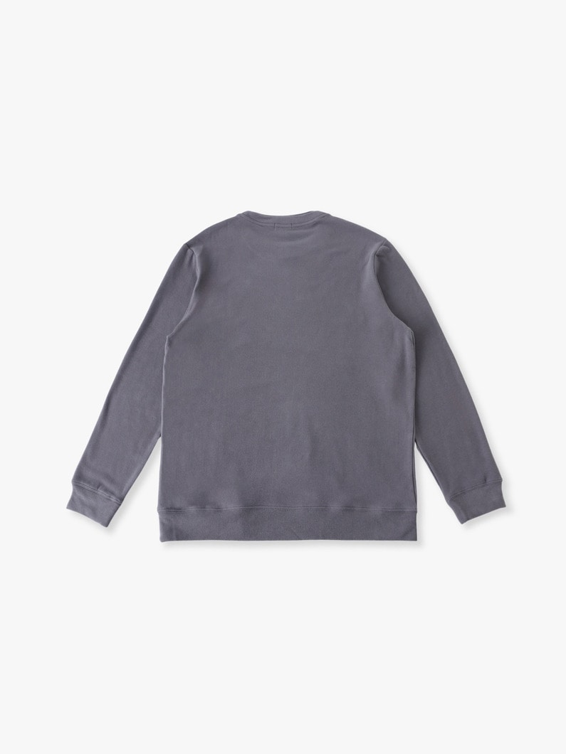 ブラッシュ フリース スプリットネック プルオーバー 詳細画像 charcoal gray 1