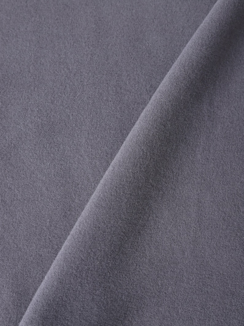 ブラッシュ フリース スプリットネック プルオーバー 詳細画像 charcoal gray 5