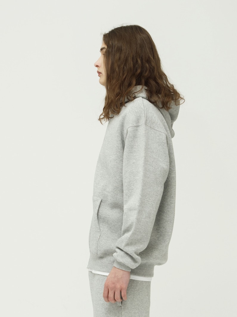 ベーシック スウェットジップフーディー 詳細画像 gray 3