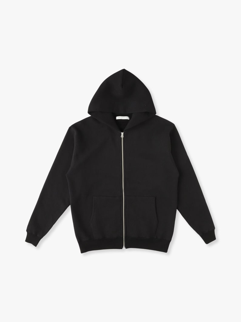 Basic Sweat Zip Hoodie 詳細画像 black 2